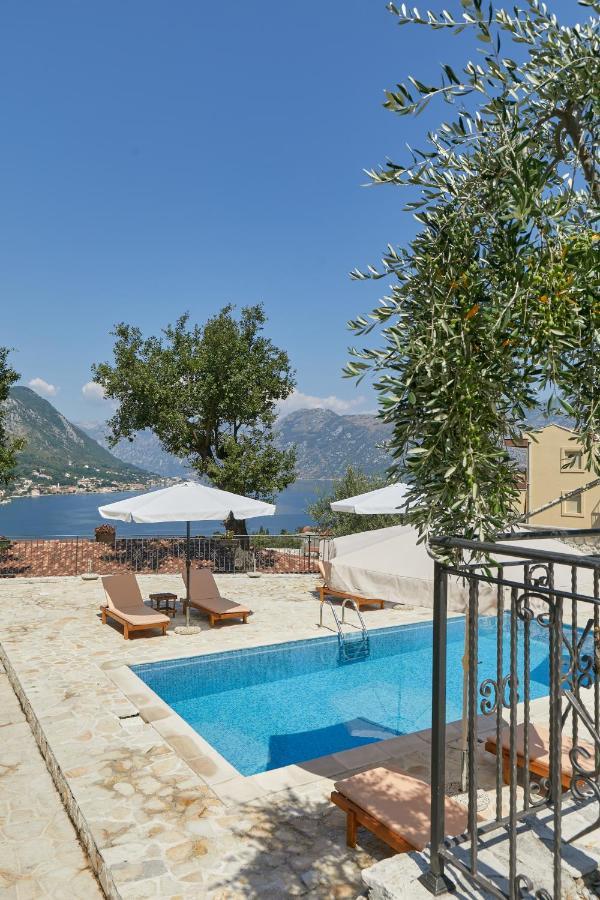 Our Sunset Apartments With Pool And Sea View Kotor Exterior photo