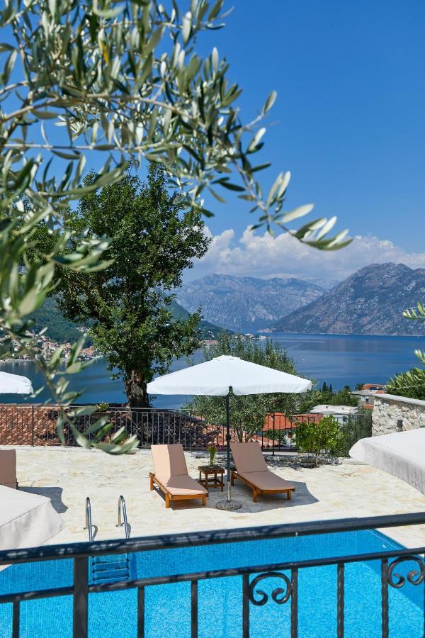 Our Sunset Apartments With Pool And Sea View Kotor Exterior photo